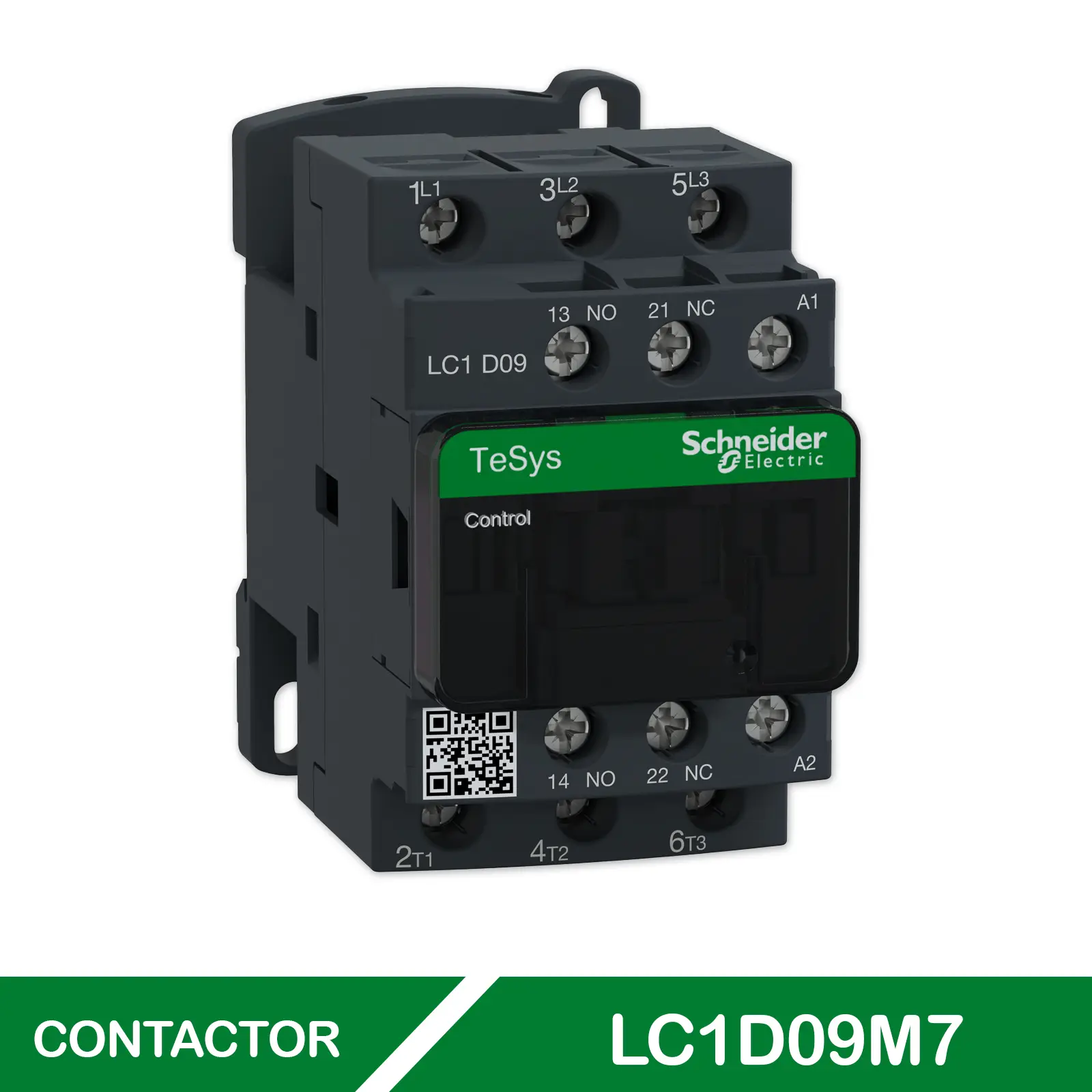 CONTACTOR 9A LC1D09M7 SCHNEIDER